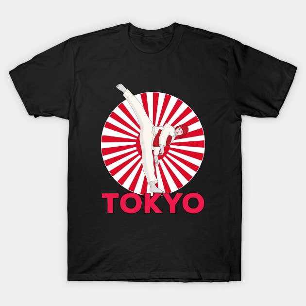 Taekwondo Tokyo T-Shirt by DiegoCarvalho